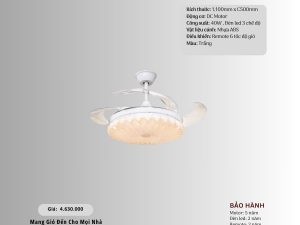 Quạt trần nhựa HS-QViFa-116